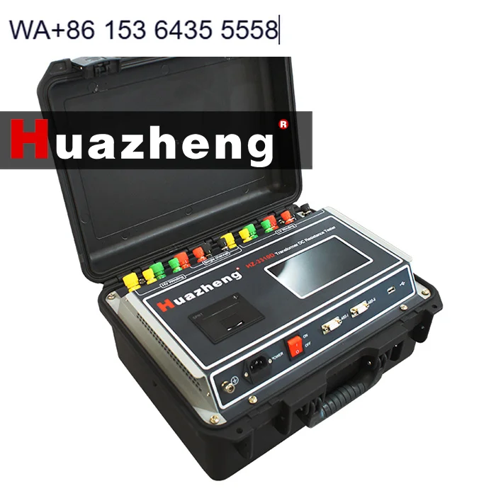 HuaZheng HZ-3310D Digital Only 3-Channel High Precision DC Transformer Winding Resistance Tester with 0.2% Accuracy