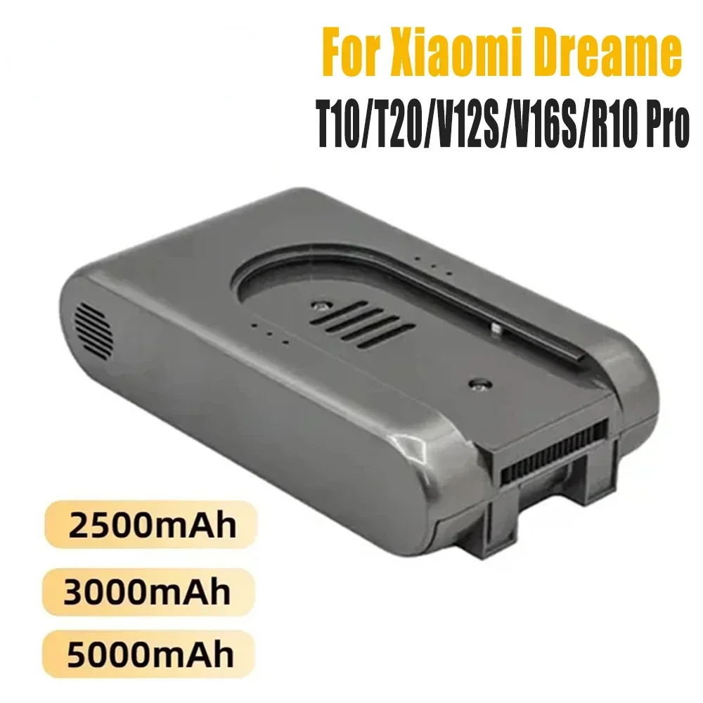 

Replacement for Xiaomi Dreame T10 T20 R10Pro V12S V16S Cordless Vacuum Cleaner,Vacuum Accessories 18650 LI ion Battery Pack