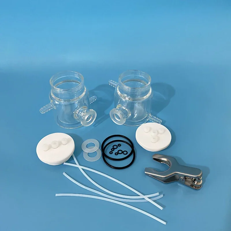 H-type double-layer water bath thermostatically sealed electrolytic cell/electrolytic cell electrochemistry