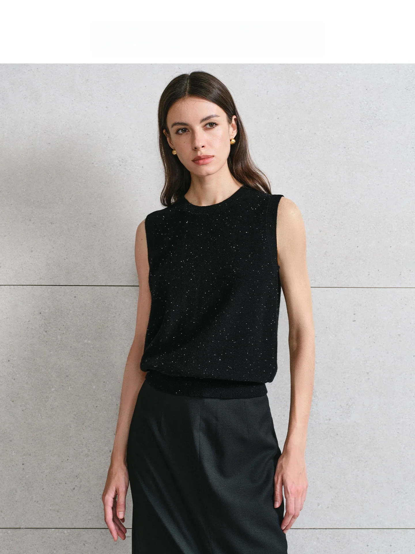 

TieForHer, новый зимний сверкающий дизайн, круглый трикотаж Ne Svel, женский Ele, повседневный, для поездок на работу, однотонная шерстяная смесь