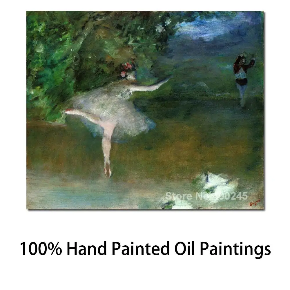 

Wall Art Les Pointes Edgar Degas Paintings Hand Painted High Quality