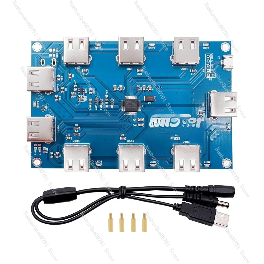 Suitable for Terasic DE10-Nano Accessories Mister FPGA IO Board Kit USB HUB Expander RTC