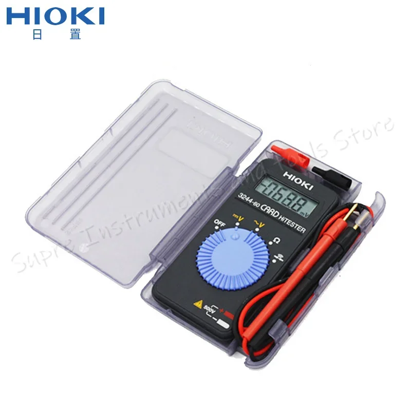 HIOKI 3244-60 Pocket Digital Multimeter CARD HiTESTER