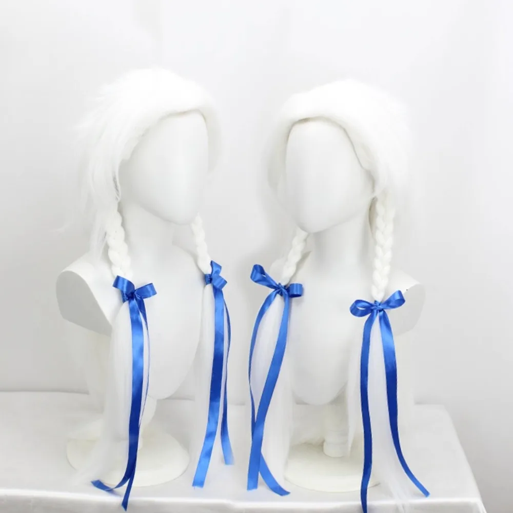Spirit Blossom Yone Cosplay Wig White Hair