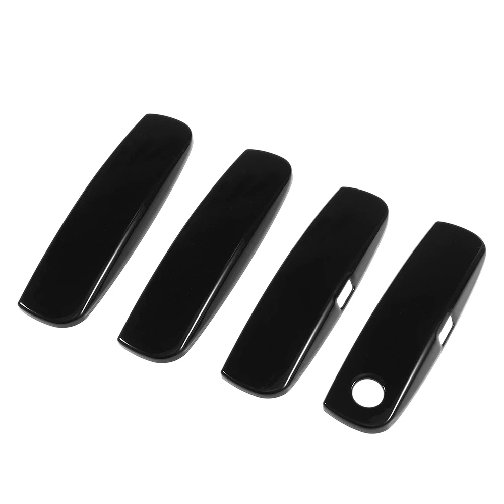 New Car Exterior Door Handle Covers Trim Overlays Stickers Decals for Dodge Charger 2011-2021 Bright Black