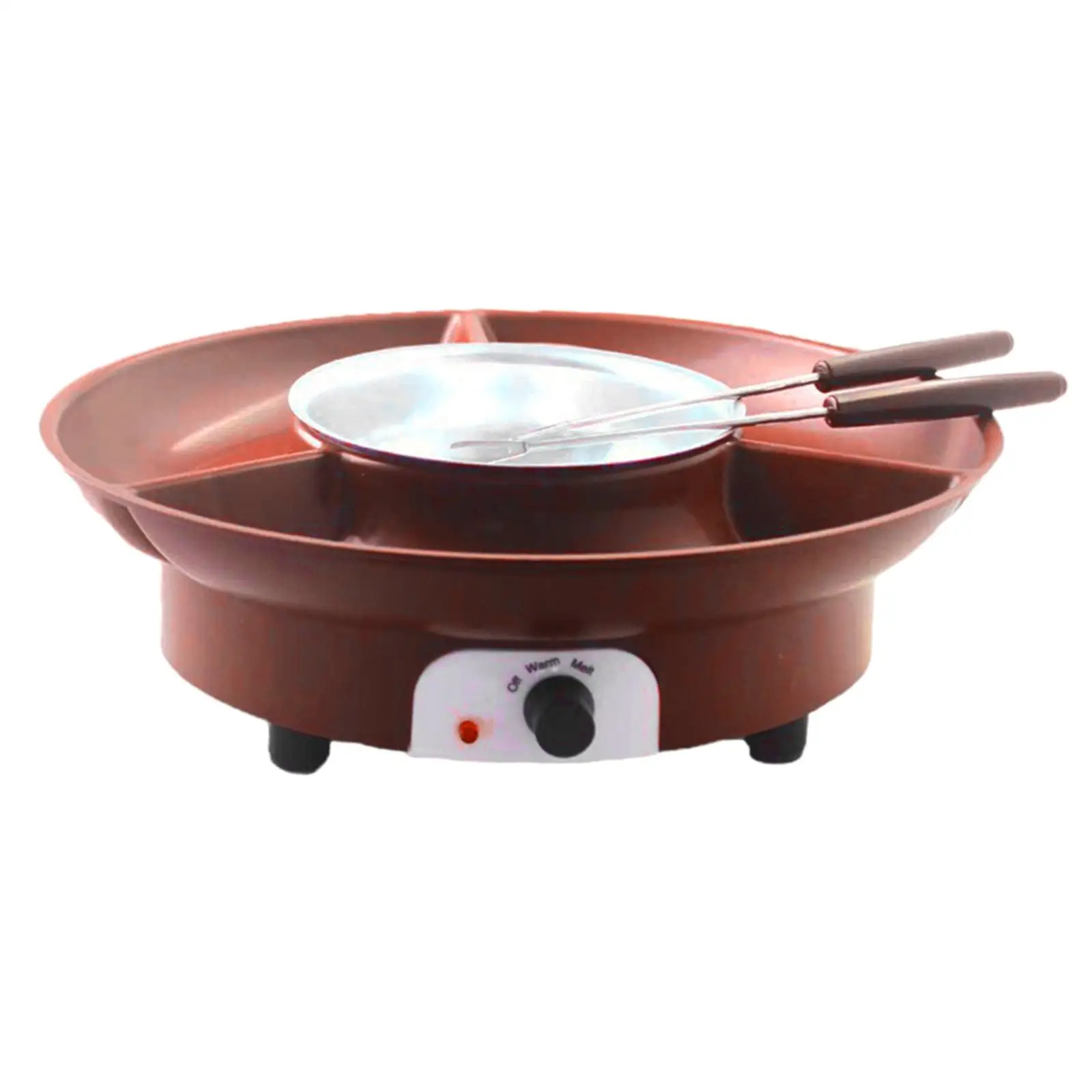 

Chocolate Fondue Kits Multipurpose Household Electric Fondue Pot Set for Outside