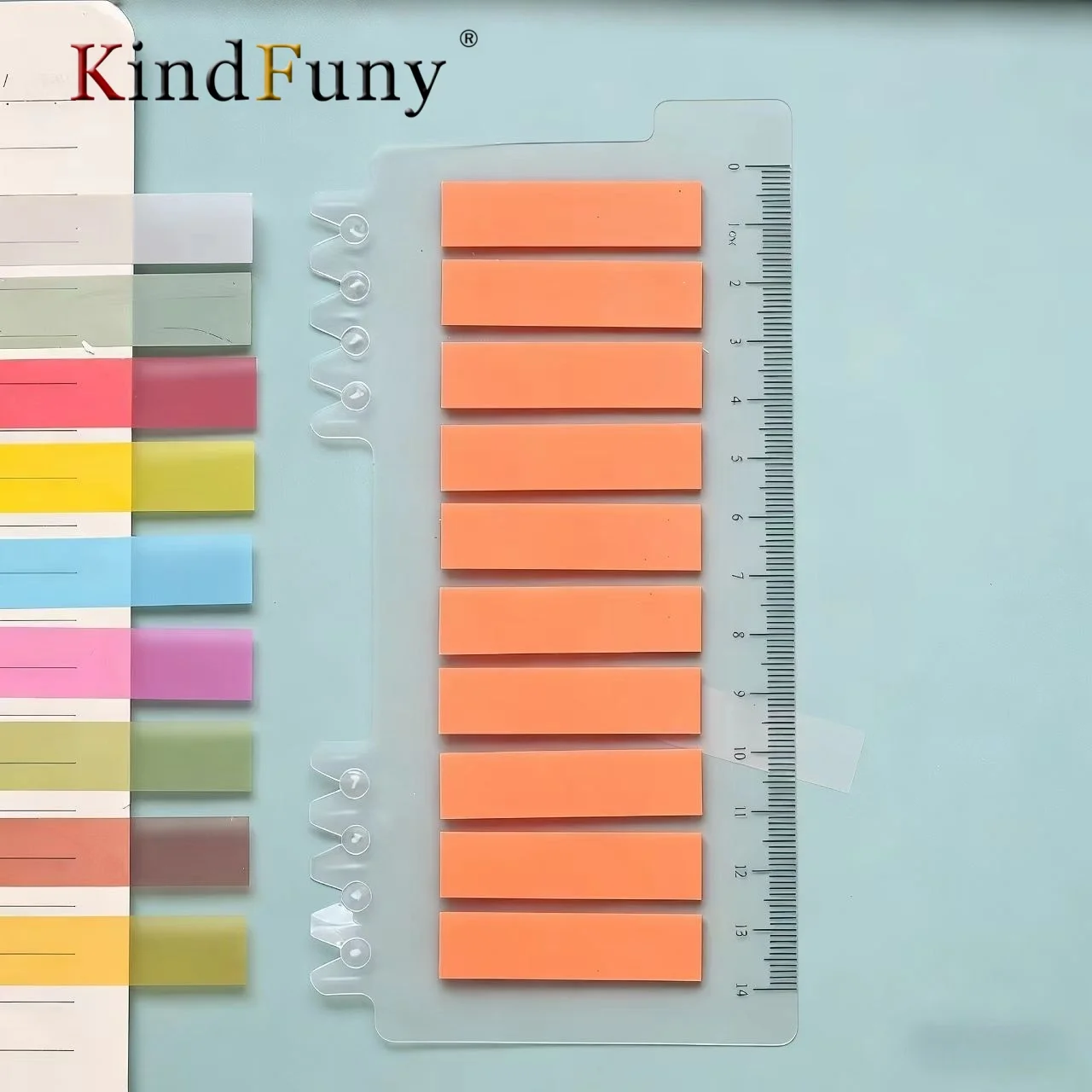 200 ورقة ملاحظات لاصقة واضحة ذاتية اللصق لوحات مذكرة ملونة لمكتب المدرسة كتاب الشرح مؤشر علامات التبويب القرطاسية