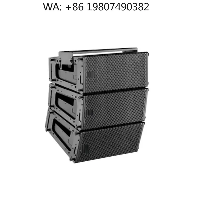 

Double 6.5 Inch 2-Way Compact Line Array Loudspeaker Powered for Mobile Band Touring Stage Performance