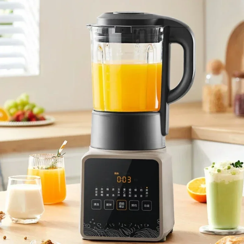 High Speed Blender with 6-Blade Stainless Steel/Multi-Function Blender High Power Mixer with Low Noise Self-Cleaning Function