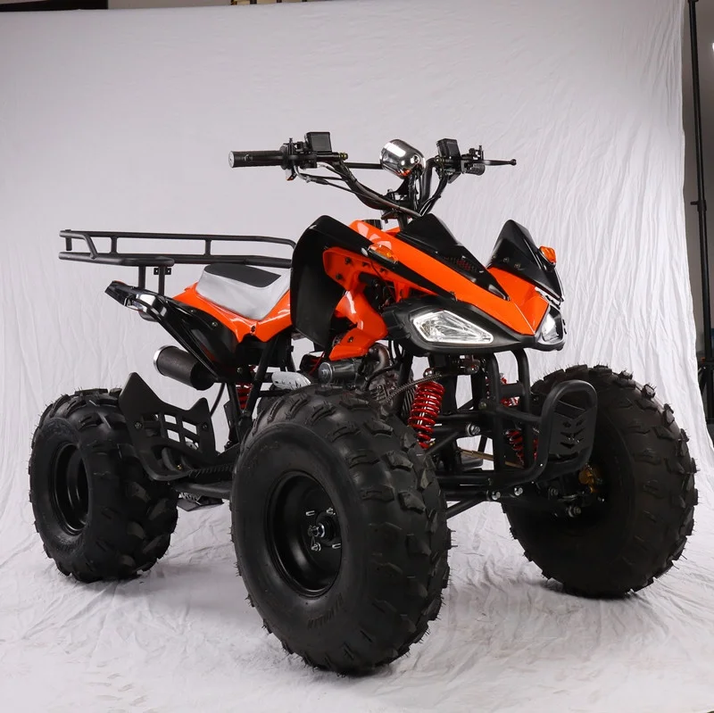 China Factory Gas Powered 125cc Automatic Chain Drive 4-Stroke Quad Bike 4 Wheeler ATV