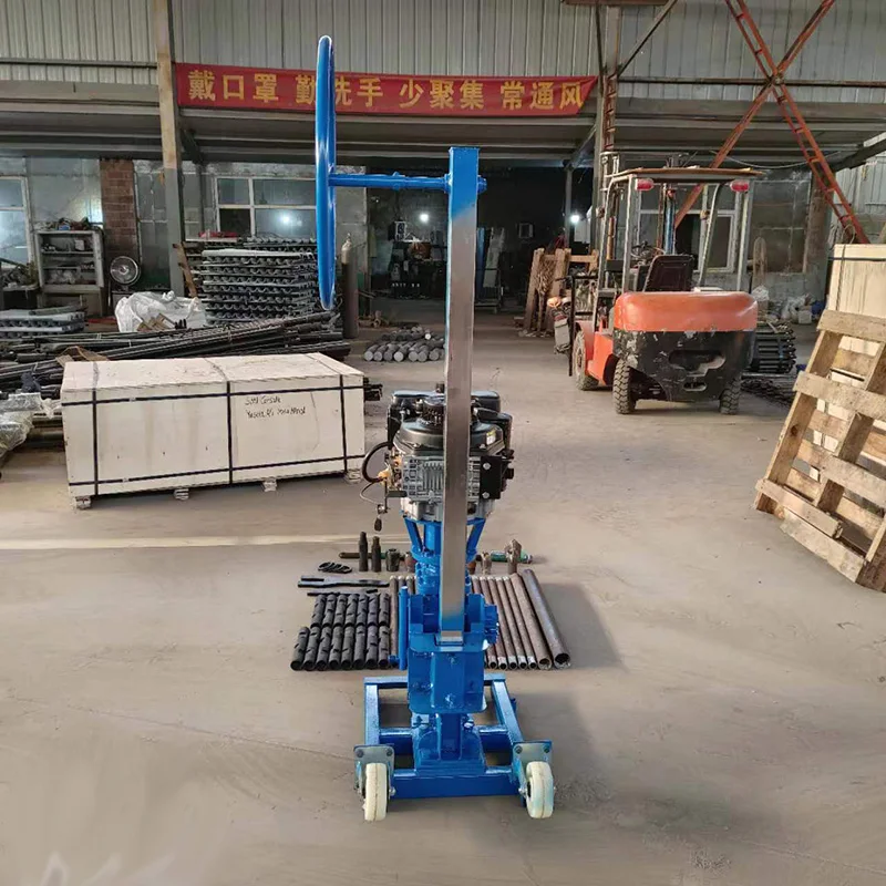 

Lightweight 50m Engine Powered Core Drilling Rig Geological Engineering Water Well Drill Machine for 2025 Hot Sale