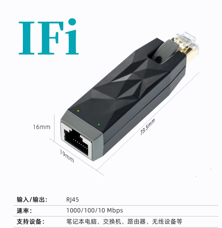 Ifi Lan Isilencer Netwerk Zuivering Filter Gigabit Netwerk Snelheid Voorkomen Ruis