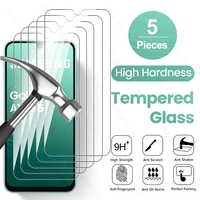 5Pcs Clear 9H Tempered Glass Full Cover Screen Protector for Samsung A16 5G 4G Protect Glass on Galaxy A16 A 16 16A 4/5G HD Film