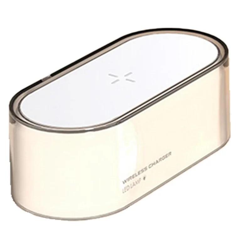 

BHBD-Adjustment Night Light Wireless Charge With LED Touch Bedside Lamp Adjustable Brightness 15W Fast Charge White Easy Install