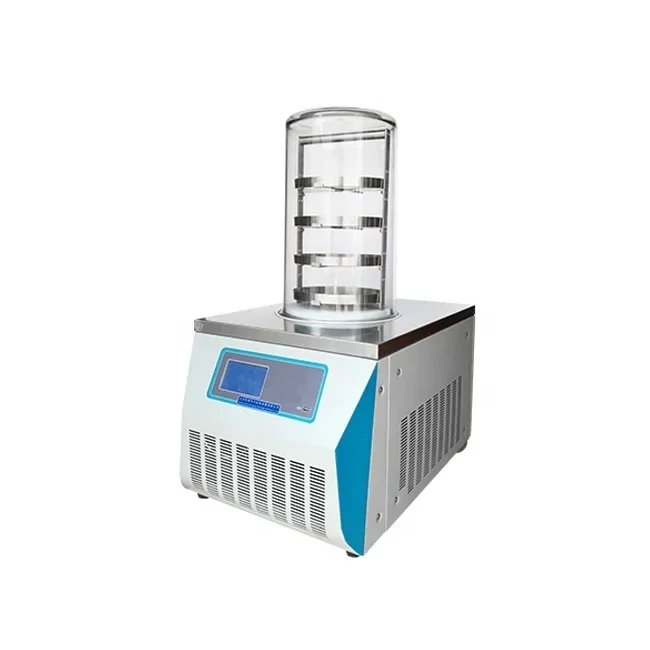 LGJ-10 standard type mini lyophilizer vacuum  dryer vacuum dryer machine for lab and home use