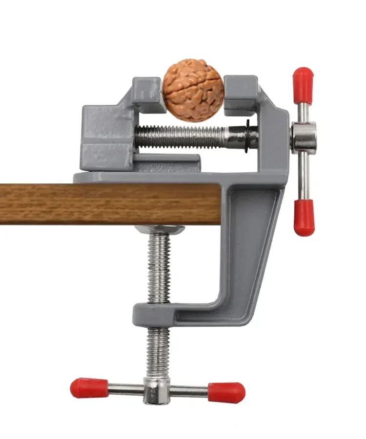 Mini-Schraubstock, Tischklemme, Schraubstock für DIY-Handwerk, Form, festes Reparaturwerkzeug, Zange, Schmuck, Elektronik, Werkbank – Detail 1
