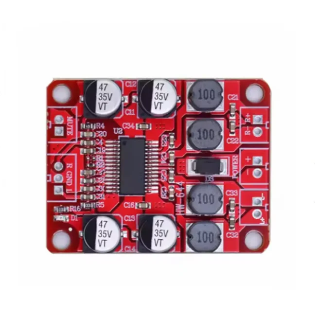 Hongtai Scenic Area TPA3110D2 Digital Amplifier Board Dual-channel 2*15W stereo 3110 audio amplification module DC 12V 2A
