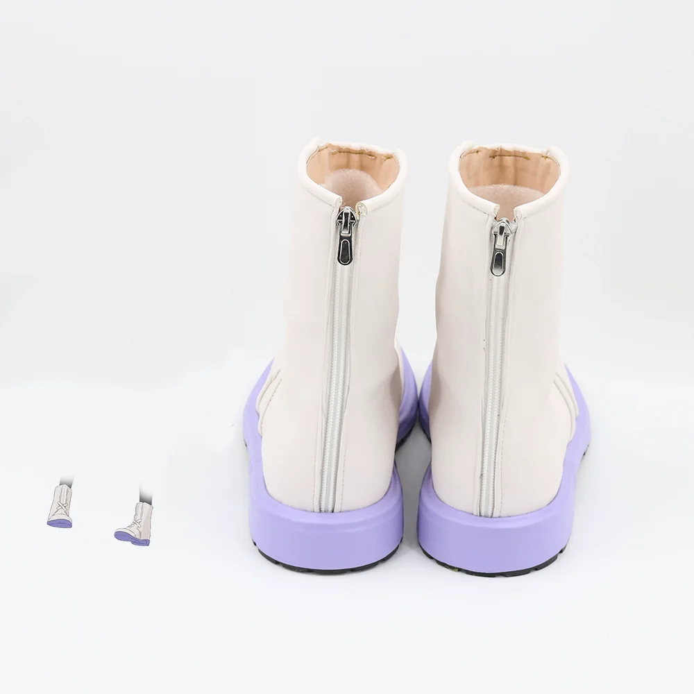 アニメ魔女エライナブーツサヤコスプレハロウィンパーティーフラン女性靴カスタマイズ