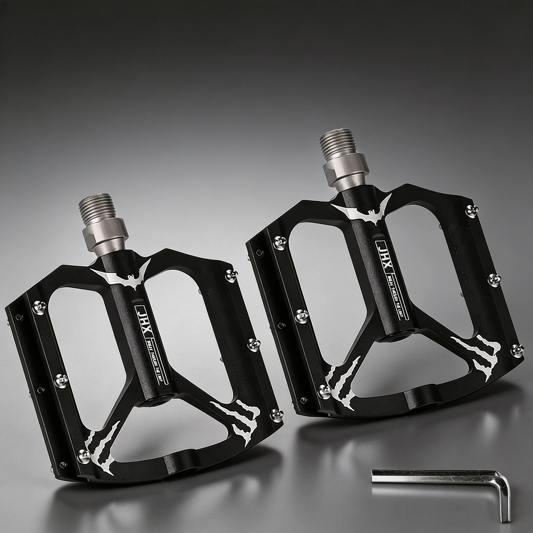 Ultraleichte Fahrradpedale aus Aluminiumlegierung, Schnellspann-Faltpedale mit Lagerplattform für Rennrad, MTB und Faltrad – Detail 14
