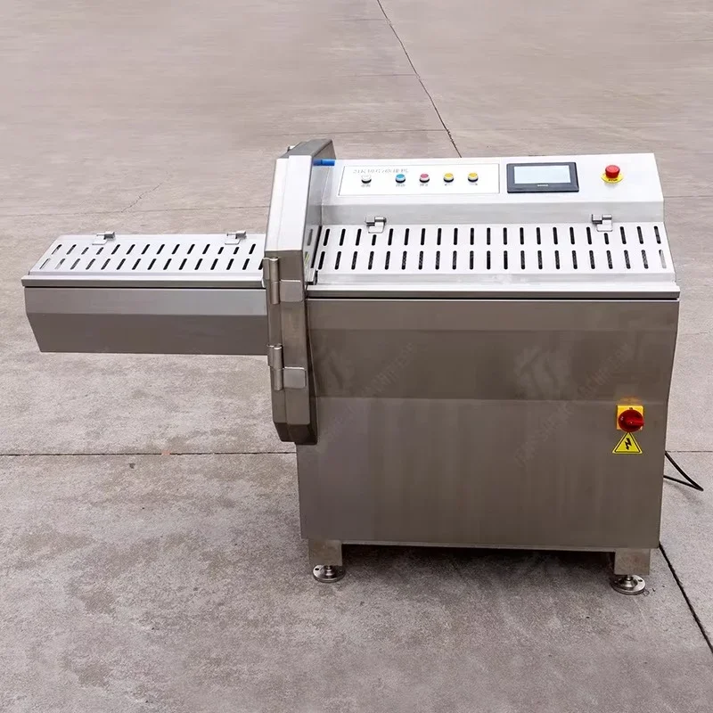 Automatic Beef Pork Meat Slicer Cutting Machine Industrial Chicken Breast Meat Cutter Frozen Meat Cutting Machine