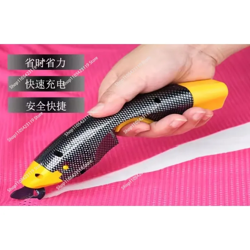 Electric Fabric Cutting Knife, for Fast & Precise Multi-Layer Cloth Trimming, Saves Time & Effort