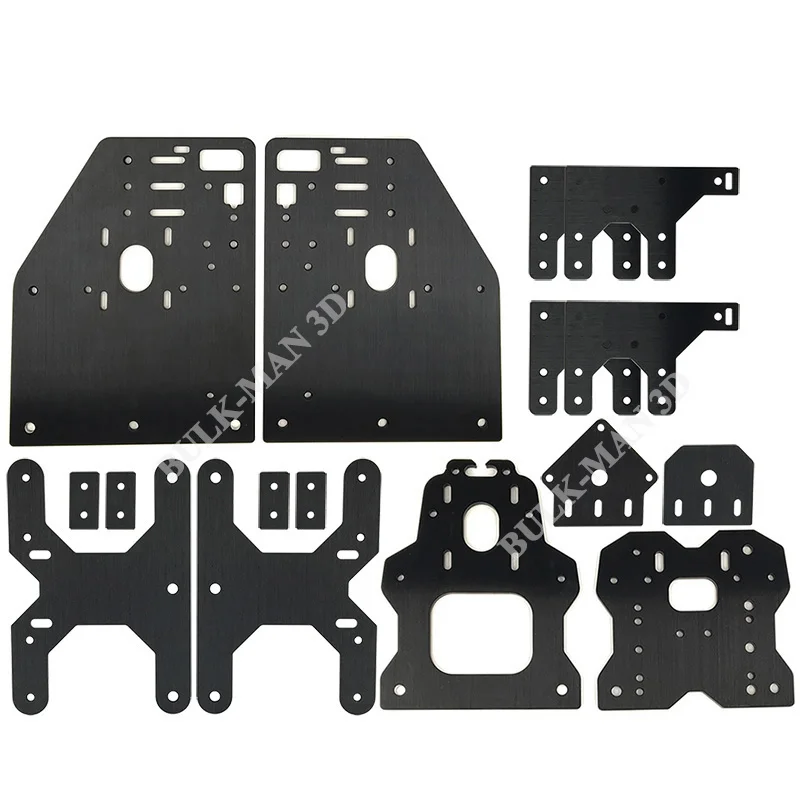 BulkMan 3D OX CNC Aluminum Gantry Plates Kit for OX CNC Engraving Machine