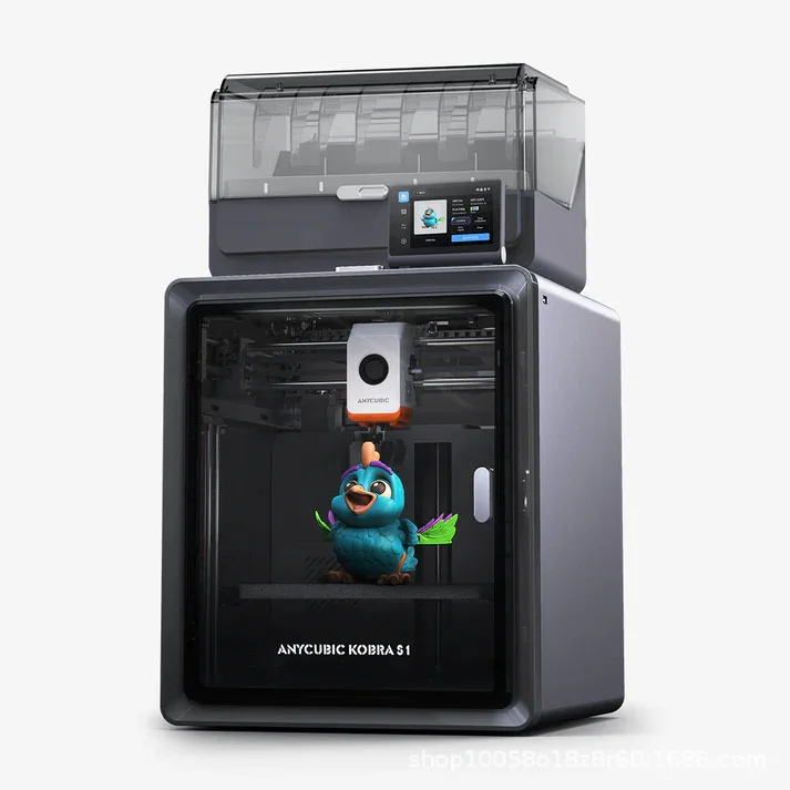 

Anycubic/Longitudinal Cube S1C Large Size 3D Printer FDM High Speed Desktop Multi-Color Printer