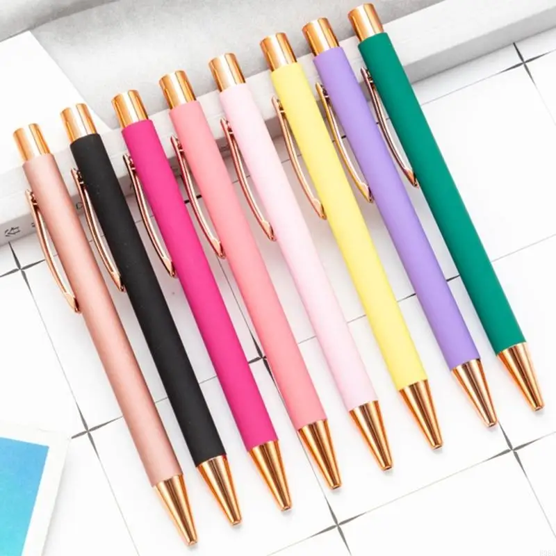 1.0 มม. โลหะ ballpoint ปากกาเครื่องเขียนปากกาปากกาของขวัญปากกาที่โรงเรียน