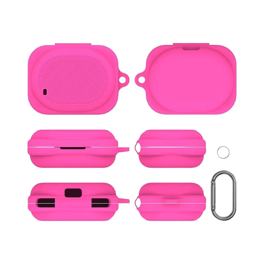 Soft Silicone Shock Absorbing Case For Nothing Ear 3a Earbuds Protective Cover Black Pink Yellow White Accessories