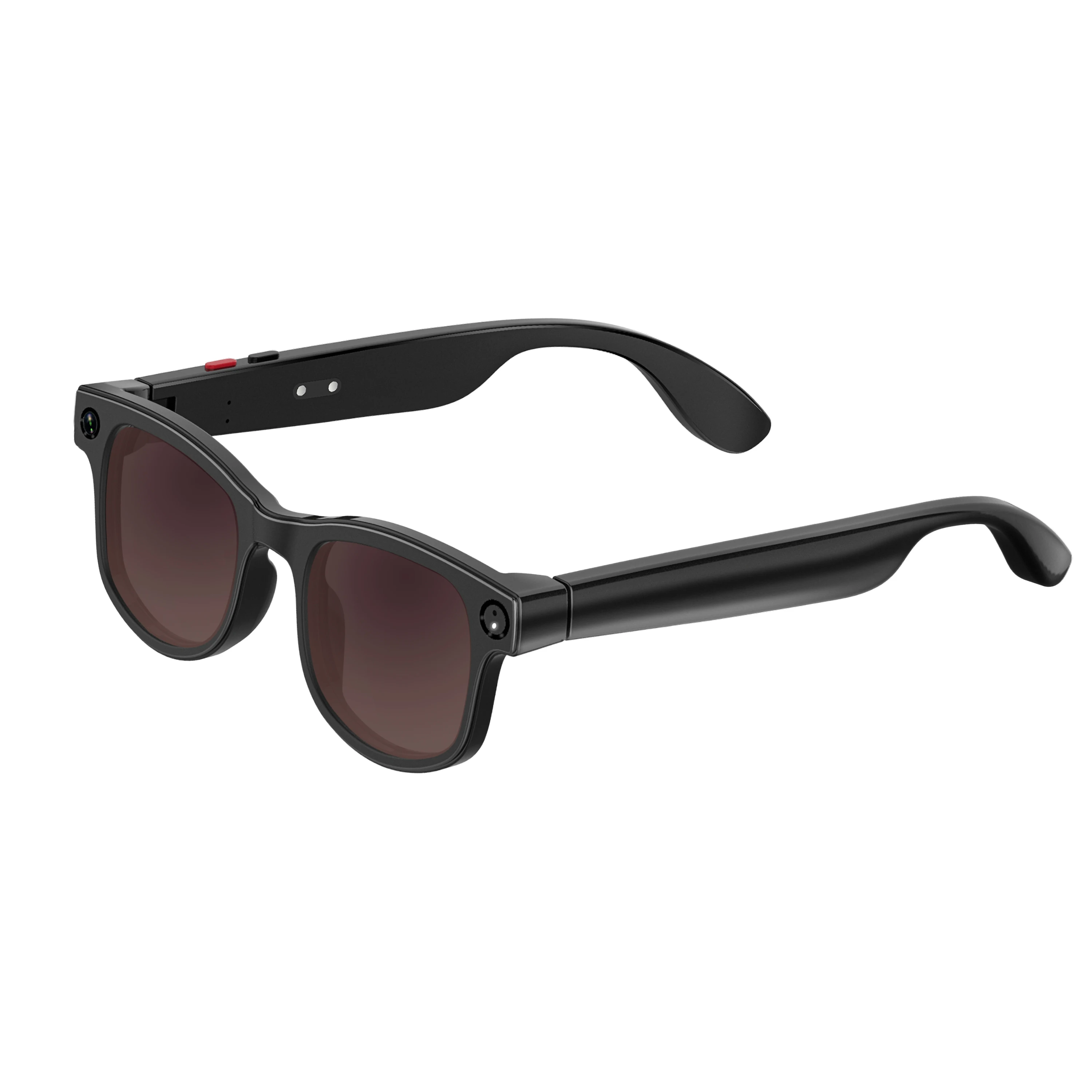 

2025 Новая модная камера с искусственным интеллектом, умные очки, видеосъемка, Bluetooth-вызовы, воспроизведение музыки, интеллектуальное распознавание изображений