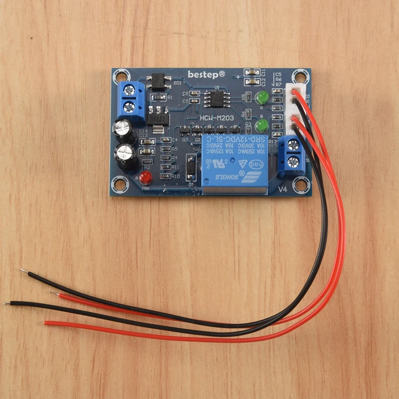 Xh-M203 Módulo de interruptor de bomba controlador de nivel de agua completamente automático Sensores de relé AC/Dc 12V-N35R