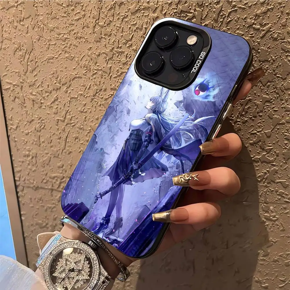 H-Hoshimi M-Miyabi ZZZ Phone Case For iPhone 17,16,15,14,13,12,X,8,Pro,Max,Plus,E,SE4,Air,Mini IMD Matte Black #5