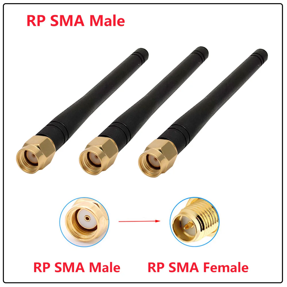 GSM SMA ذكر الزاوية اليمنى RF هوائي هوائي خارجي ينقل لاسلكيا وحدة لاسلكية واي فاي هوائي