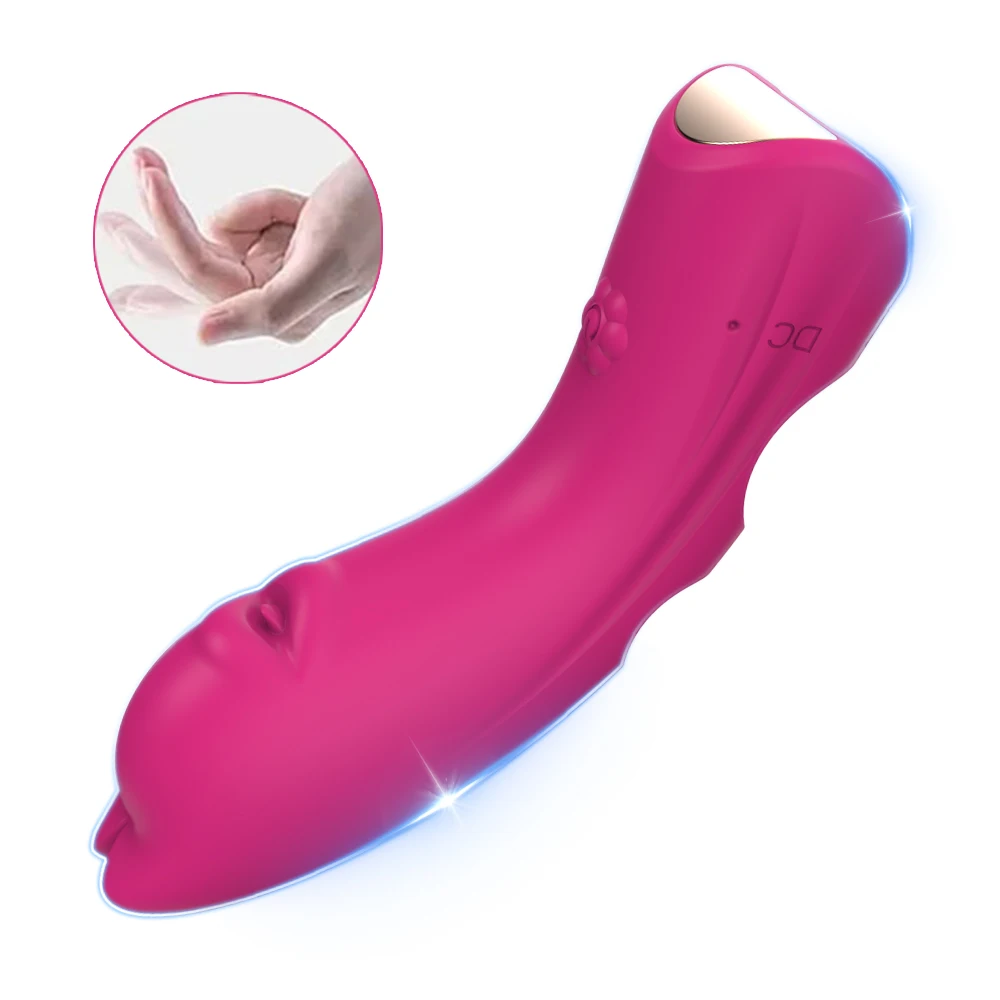 Fingervibrator vom Typ Katze, G-Punkt, Klitoris-Nippel, Analstimulation, Massagegerät, Masturbator, 10 Vibrationsmodi für lesbische Sexspielzeuge