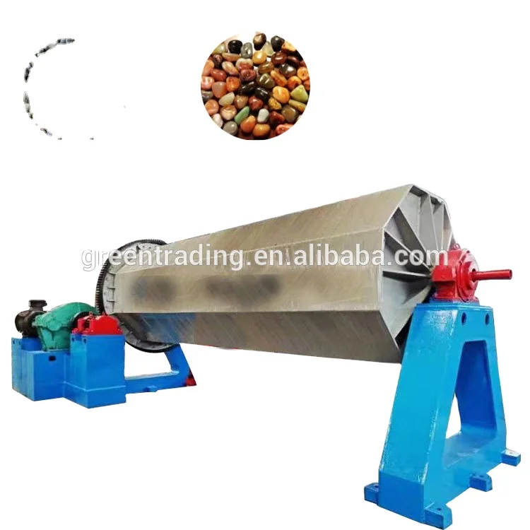 الجرانيت حصاة الصخور بهلوان الحصى صانع حافة الحجر تلميع برميل طبل الحصى آلة تراجع الحجر للمعادن الخردة المحروقة #4