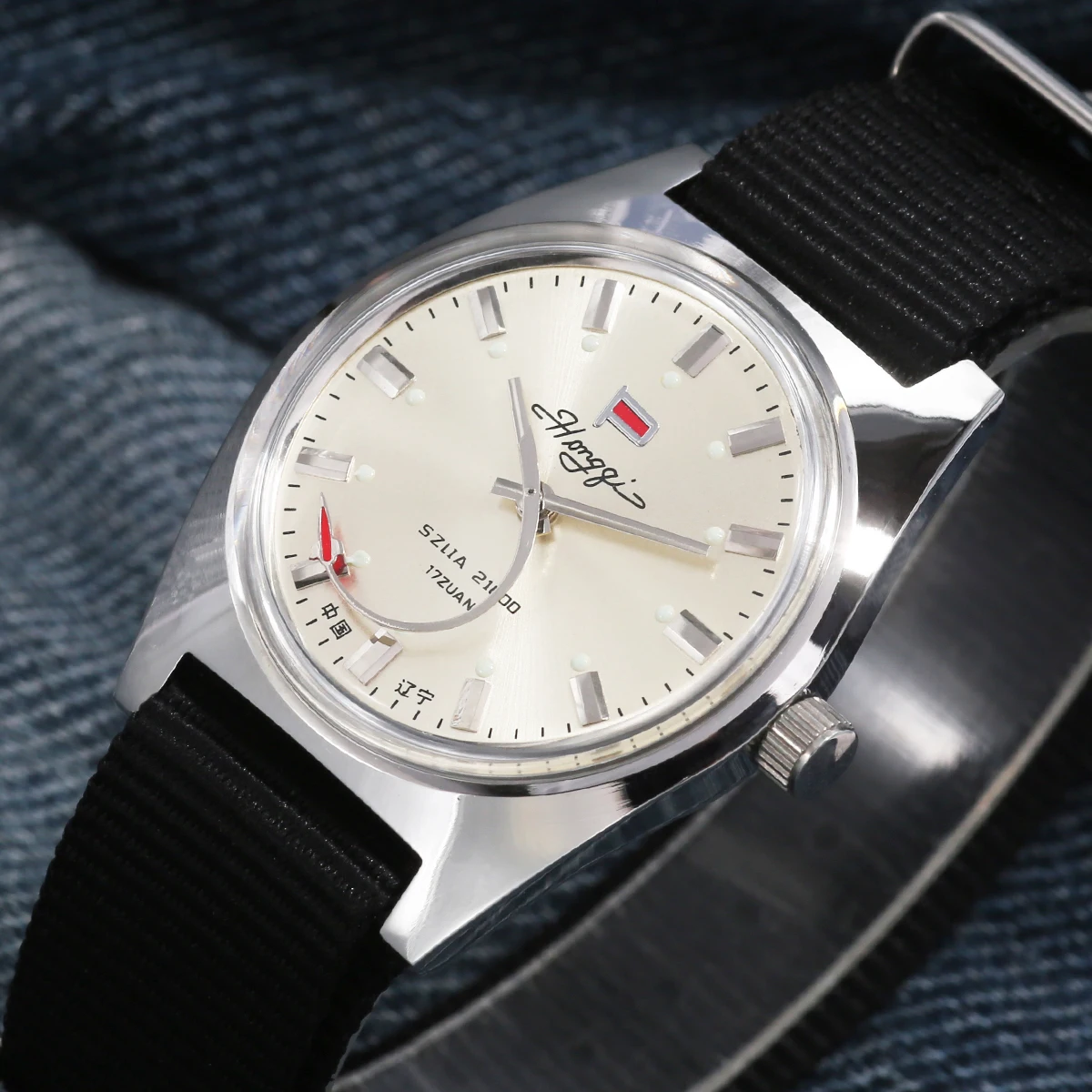 

Мужские механические часы 36 мм, китайские часы в стиле ретро, Шанхай 8120, механизм с ручным механизмом, подходят для мужского праздничного подарка