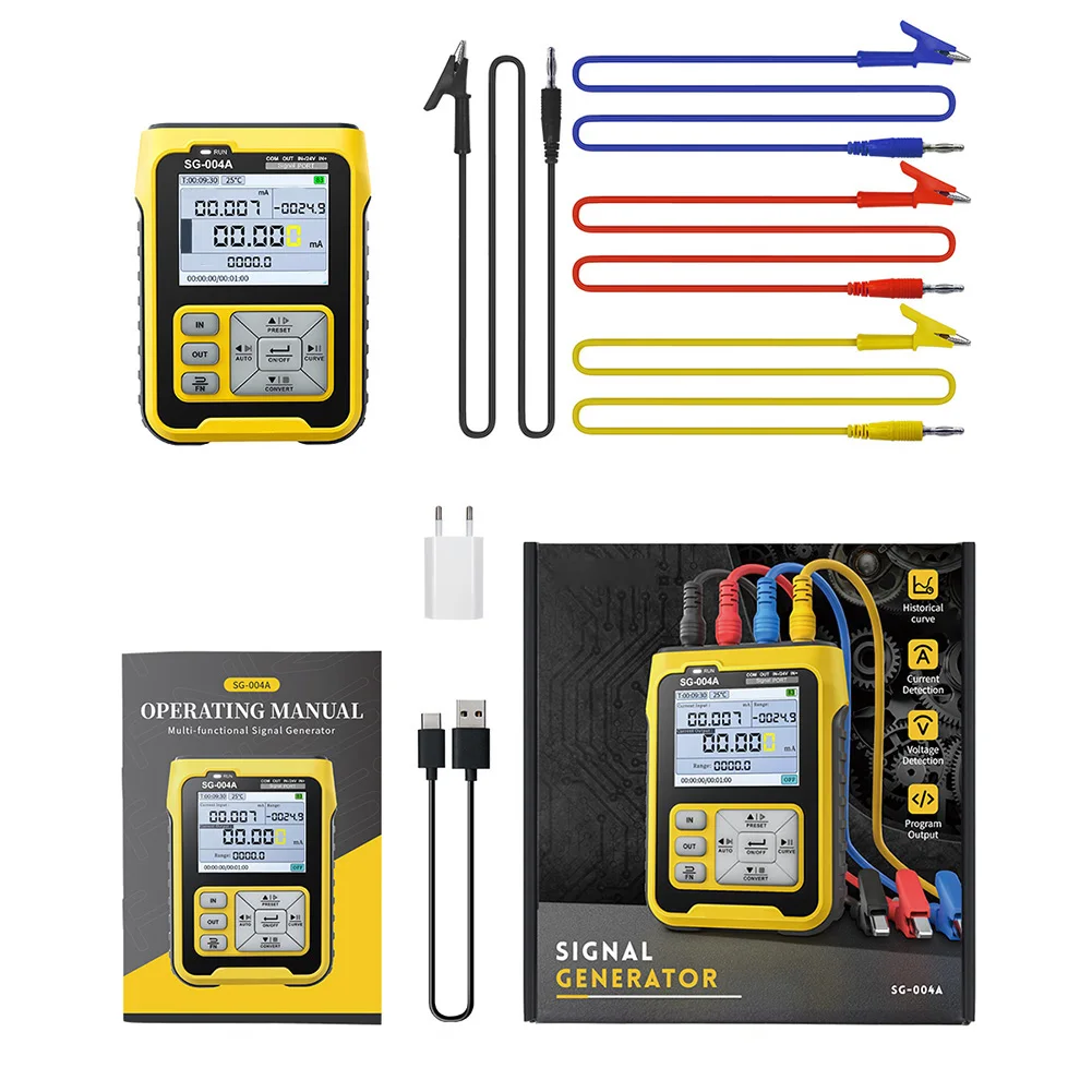 

Signal Conversion Device Handheld Calibrator Historical Data Recording Input Frequency Range 0-9999Hz Programmed Output Function