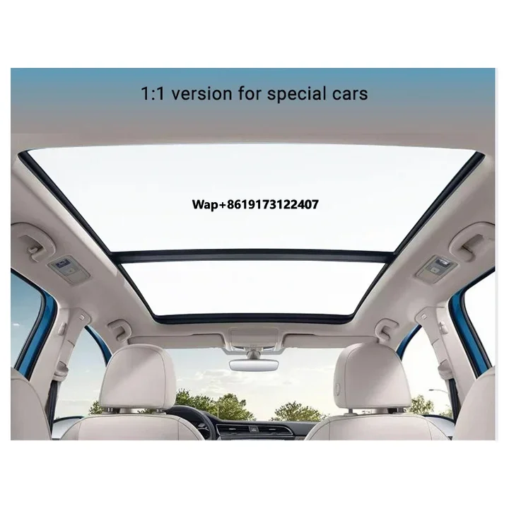 

High Quality Glass Auto Parts Luxury Panoramic Electric Car Sunroof Auto Glass for MODEL 3