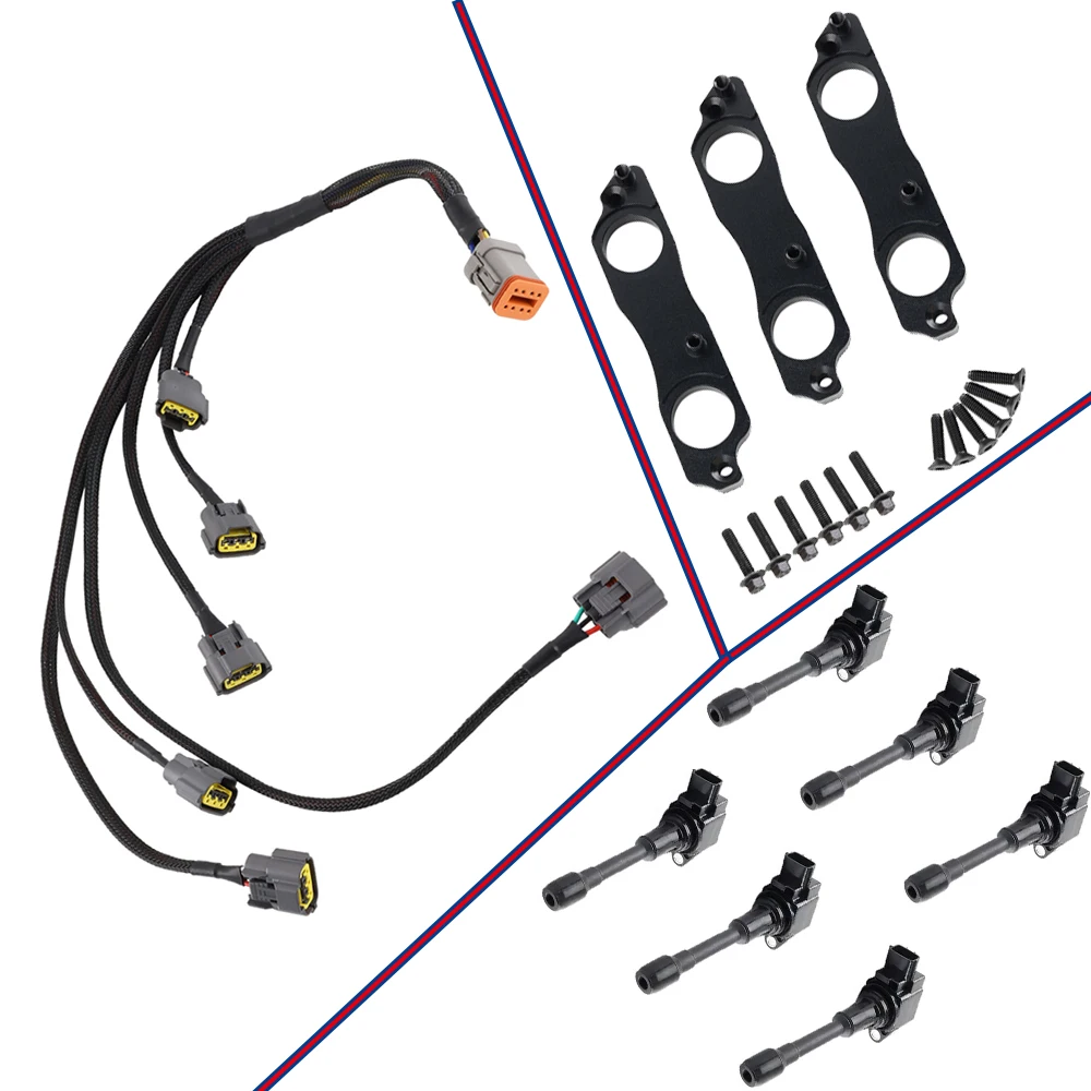 مجموعة ترقية ملف الإشعال لـ 2JZ-GTE & 1JZ-GTE R35 GTR مجموعة تحويل الملف المخصصة تثبيت إلى 1500bhp قادرة على