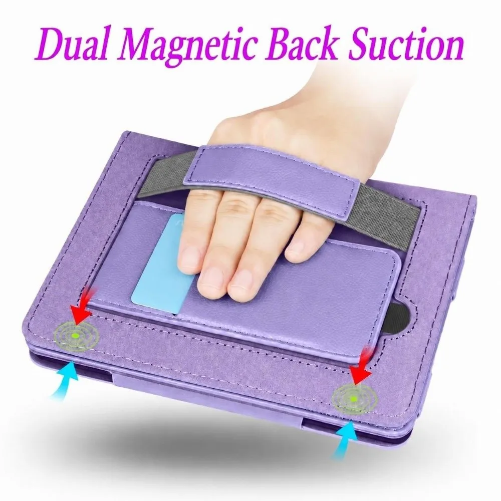 Auto Sleep Wake E-Reader Case Magnetic Closure Hidden Stand Folio Cover for Kindle Paperwhite 12th Generation 7 Inch 2024