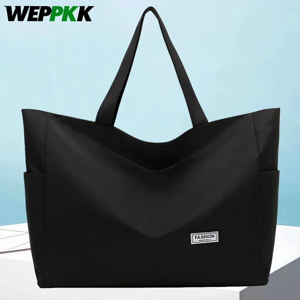 Tote Bag for Women with Zipper, Gym Tote with Dry / Wet Pocket Compartments, Work Tote Nurse Dance Yoga Bag for Sport, Travel