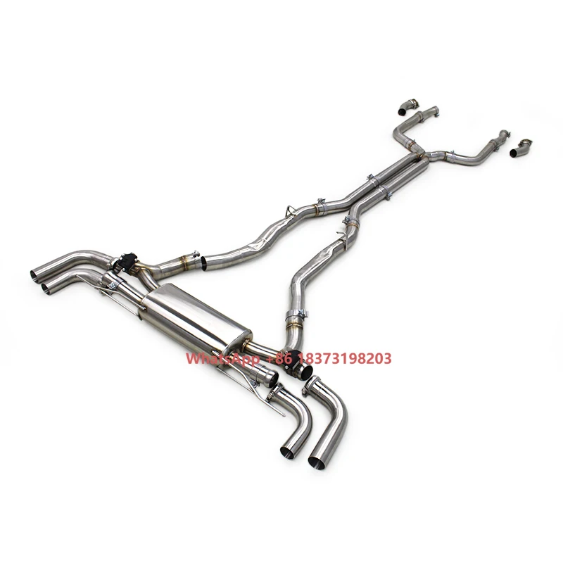 

Auto High Performance Valvetronic Catback for X7 M50i 4.4T 2019-2023 Stainless Steel Muffler Exhaust Pipe With Valve Control