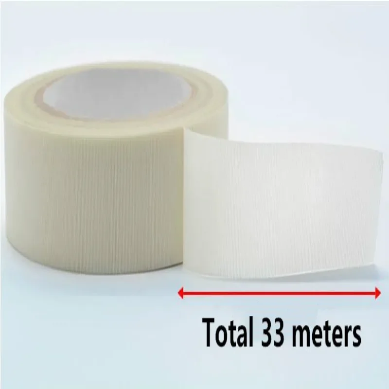 

33Meters 0.18mm thick Glass Cloth Tape High Temperature Flame Retardant Single Insulating Cloth Tape Glass Fiber