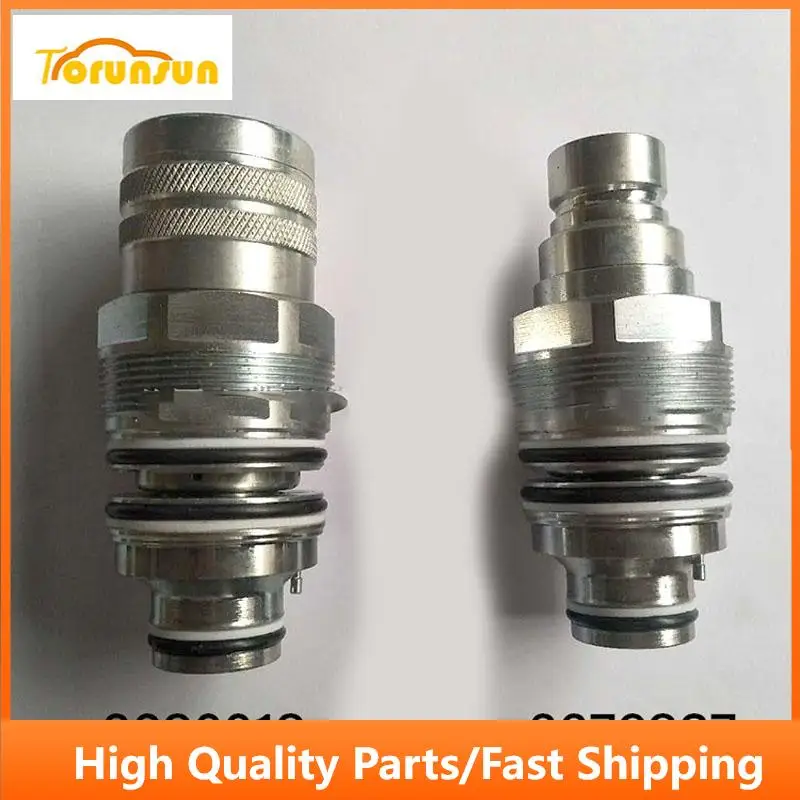 

Buy Flat Face Coupler Kit Hydraulic Coupler 6679837 6680018 for Bobcat 753 763 773 863 864 883 A220 A300 A770 S130 S150 S160