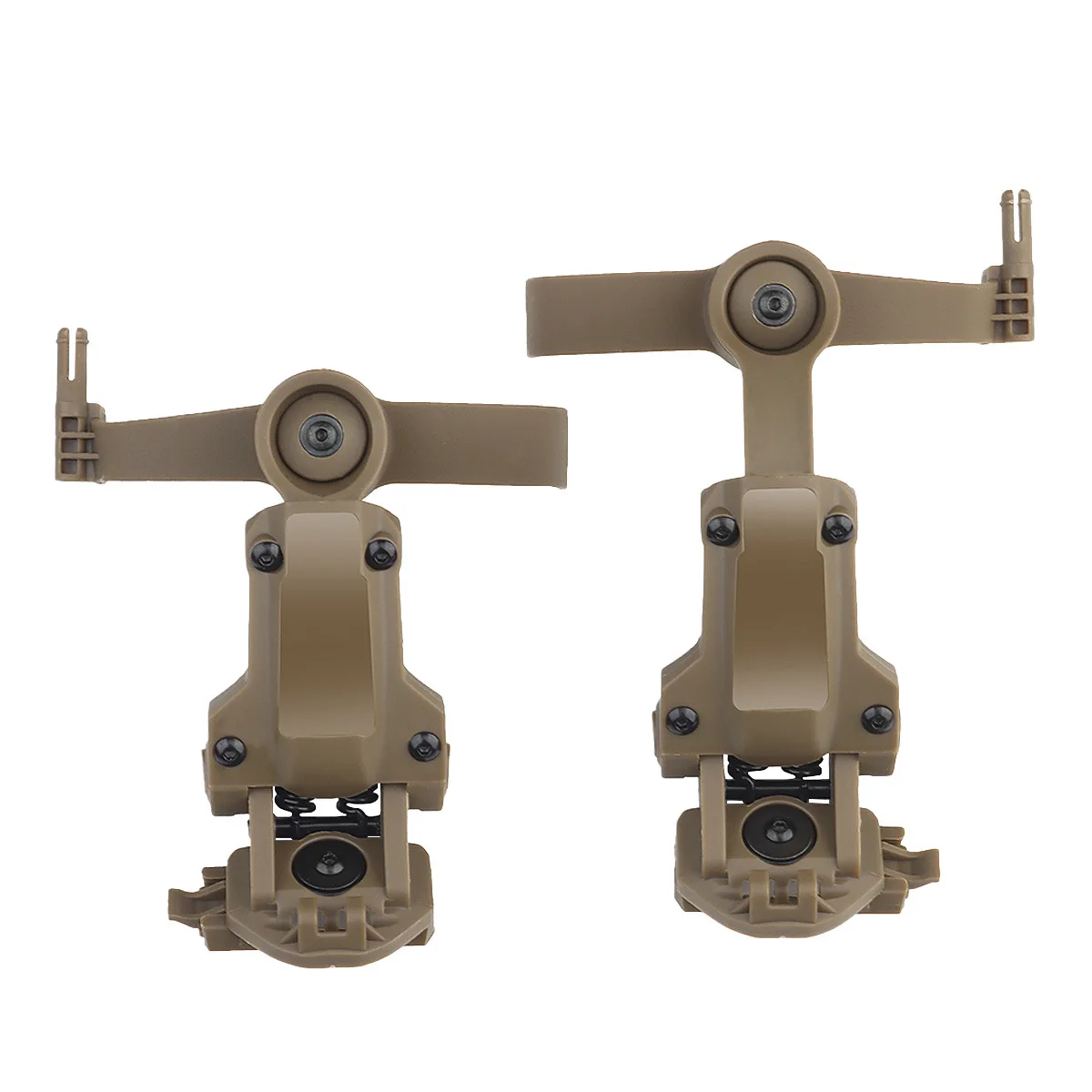 The Tactical Headset Stand Accessory Can Be Rotated To Adjust The Track Adapter, Which Is Compatible with Multiple Angles.