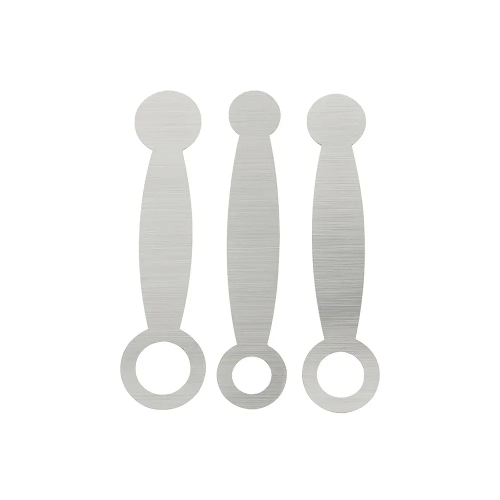 3Pcs Stainless Steel Flute Repair Tools Kit Wear-resistant Repair Tools Musical Instrument Wrench Rust-proof Durable