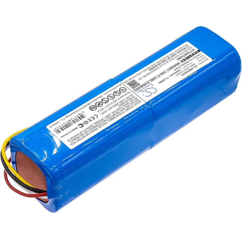 Li-ion Vacuum Battery for Roborock, 14.4V, 5200mAh, Compatible Models:  1C, Q7 Max, S5, S5 Max, S50, S51, S55, S552,  S6, S6 Max