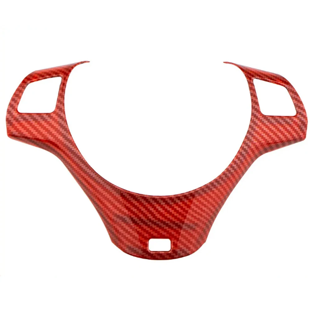 1 Stück/Set ABS Auto-Lenkrad-Verkleidung Dekorative Abdeckung Zierleiste Aufkleber für BMW 1er 3er Serie E87 E90 E92 E93 2005-2011 2012 – Detail 3