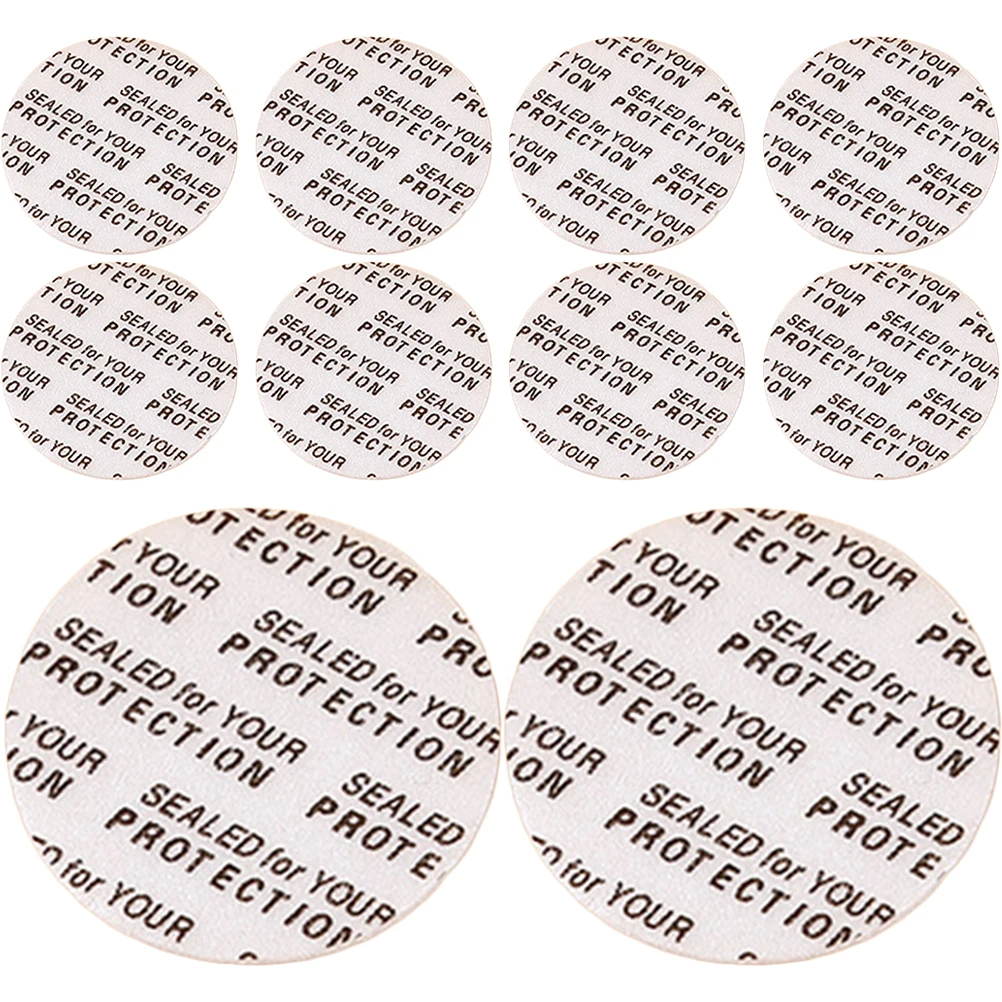 

300pcs Bottle Cap Gasket Leakproof Seals Liner for Jars Reliable Sealing Pressure Sensitive Safety Bottle Sealer