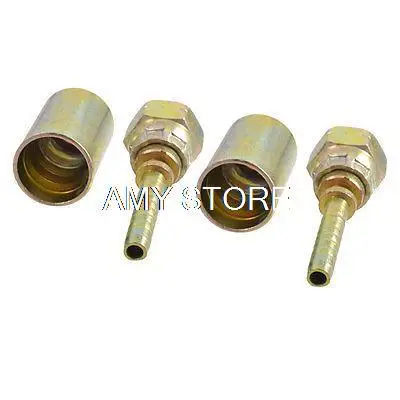 

1/4" BSP Thread Hydraulic Cone Hose End High Pressure Oil Pipe Connectors